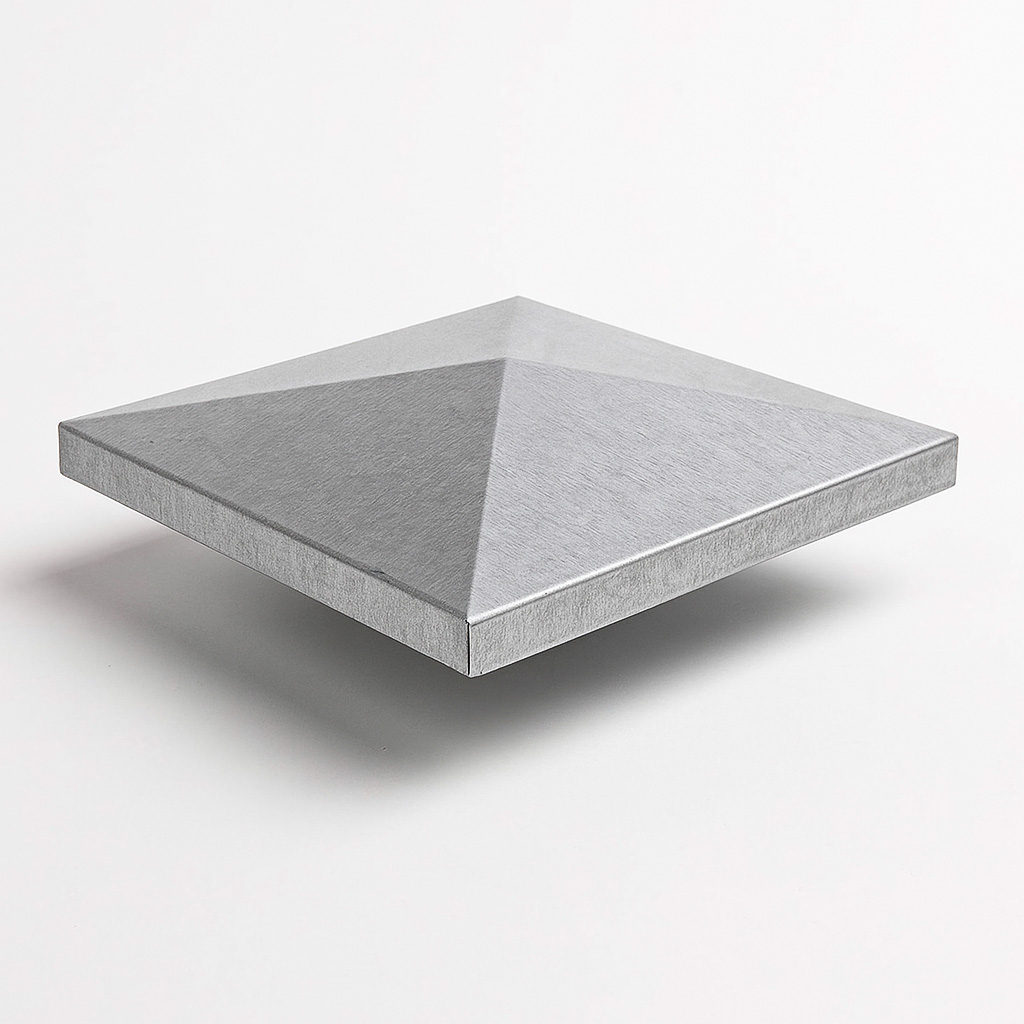 Capace de gard sau corniere de protecție pentru stâlpi - Rafiprest - Soluții metalice pentru construcții durabile www.rafiprest.ro